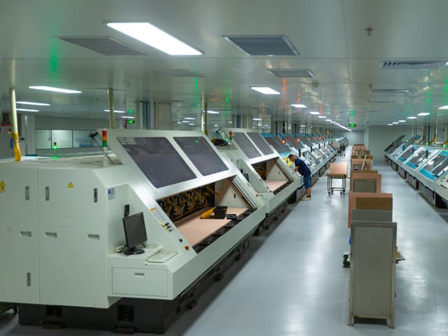 CNC drilling room