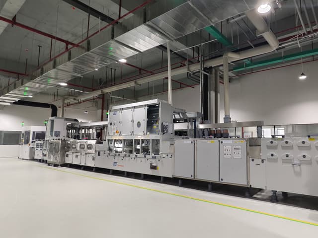 ENIG pretreatment sandblasting line