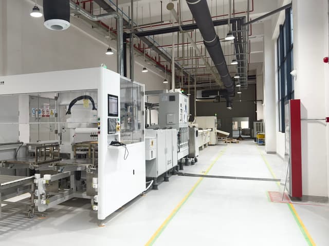 Material cutting room